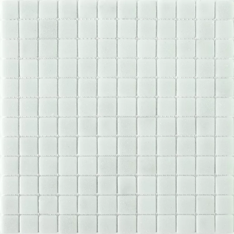 Мозаика STP-WH001-S стекло (25х25) 317х317