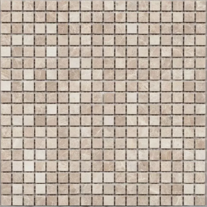 Мозаика DAO-531-15-4 Light Emperador мрамор 1.5х1.5 30х30