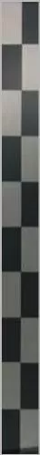 Плитка List Dama Nero Lucido 4x50