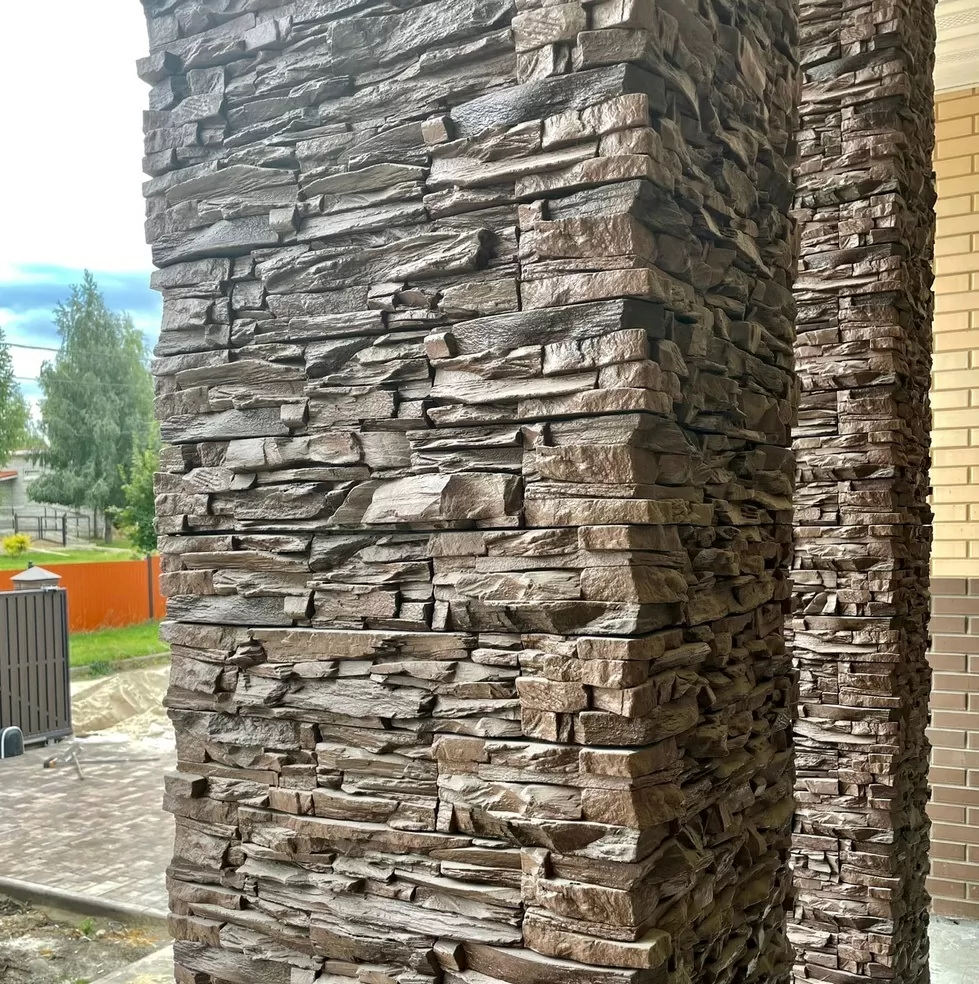Искусственный камень Угловой элемент Леонардо 873 20/10x10x3,5