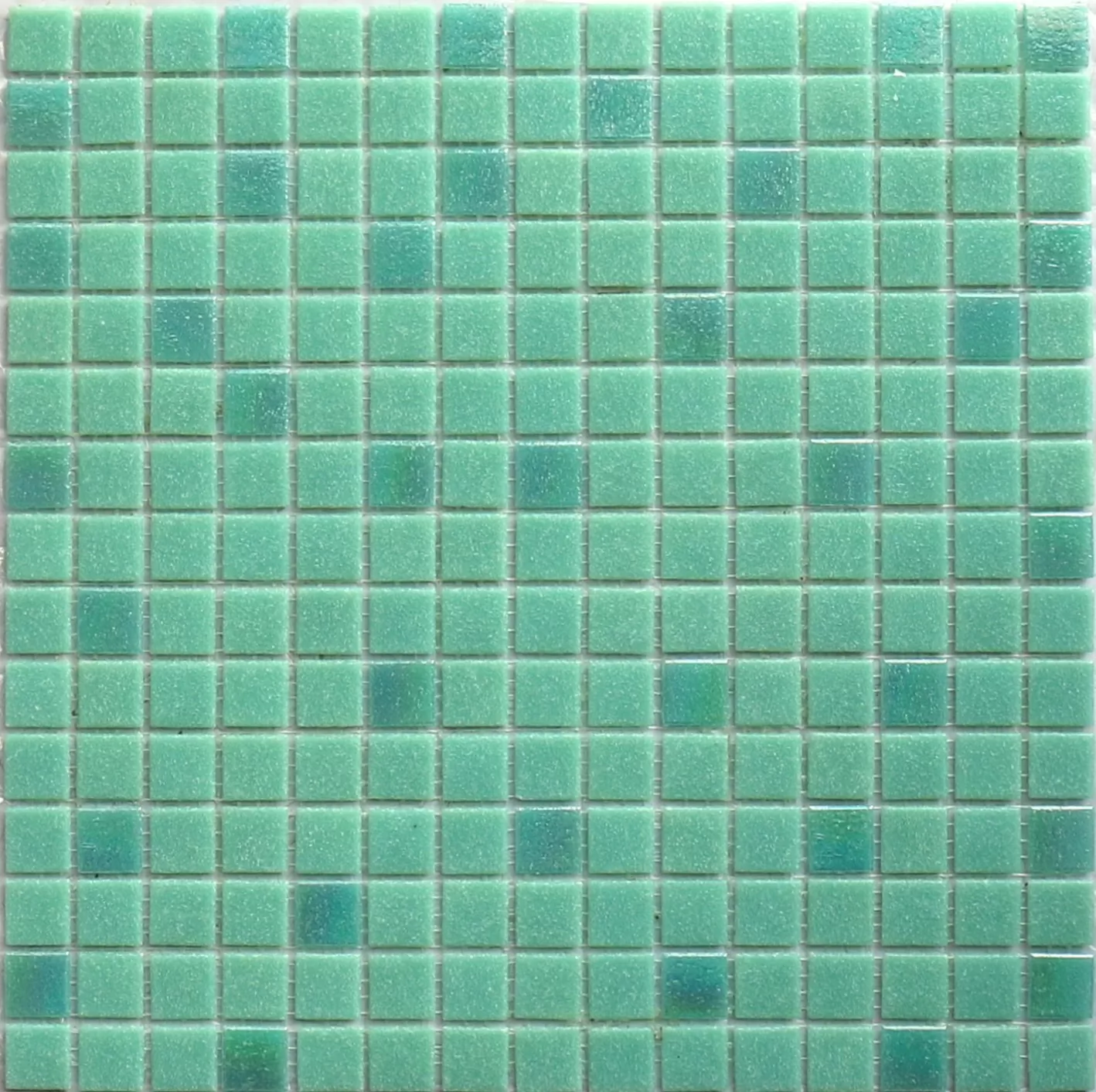 Мозаика MIX24 стекло зеленый (сетка) 20x20x4 327x327