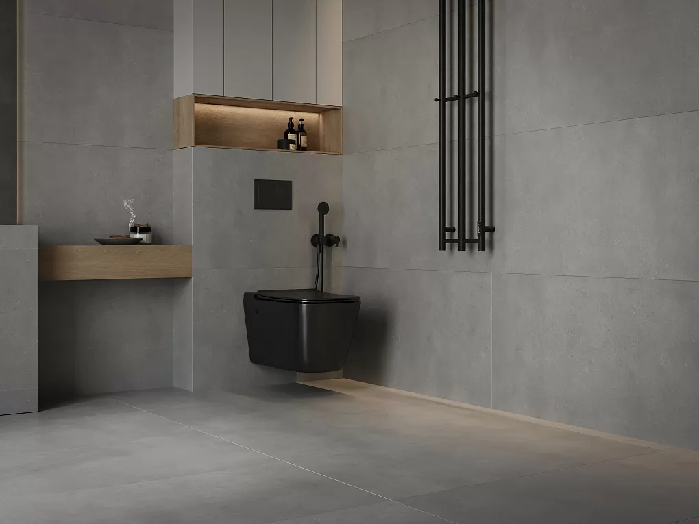 Керамогранит 010400001206 Beton grey серый PG 02 60х120