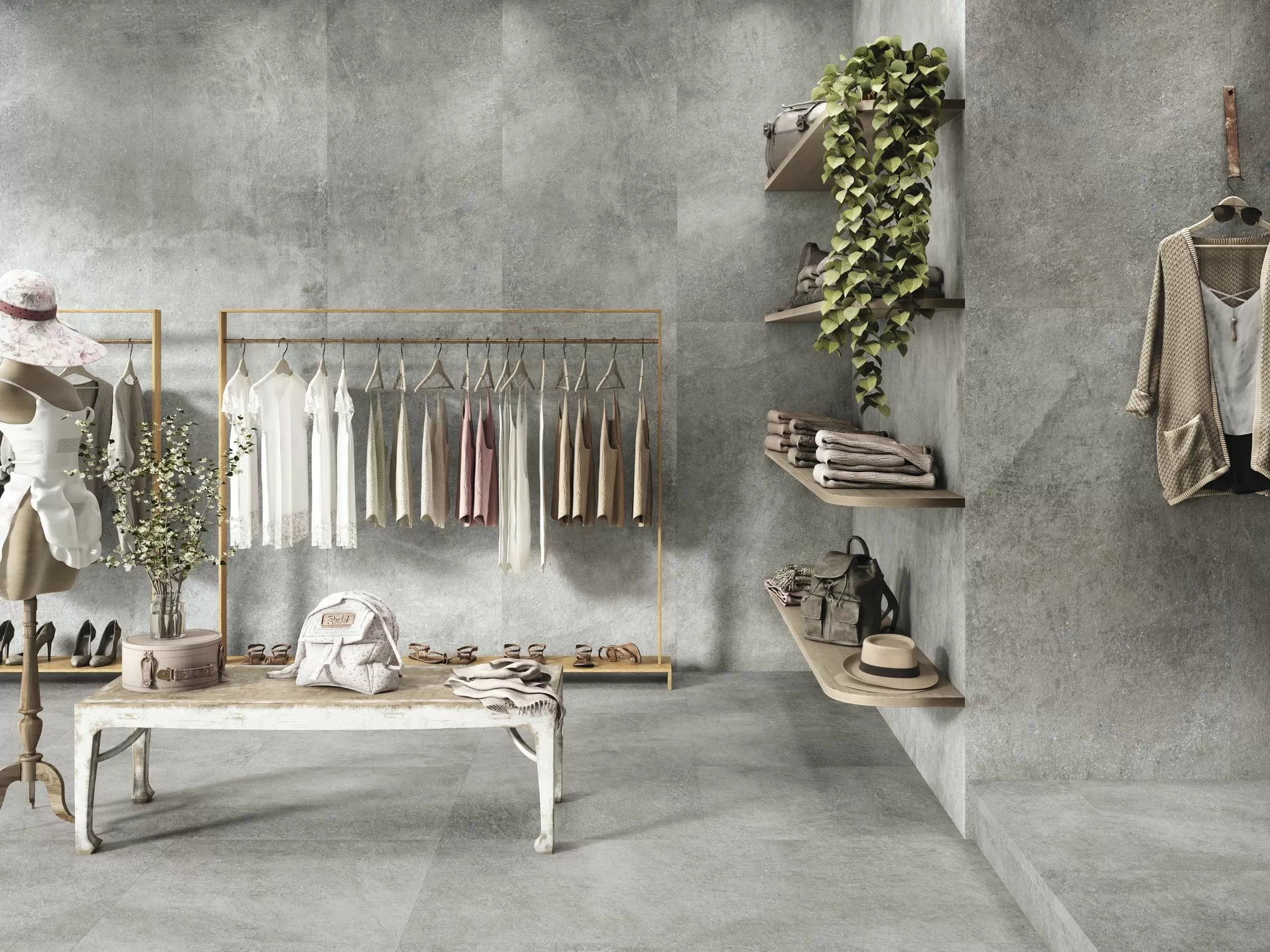 Керамогранит Habitat Grey Rect 80x80