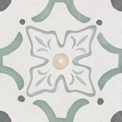 Керамогранит Sirocco Green Flower 22,3x22,3