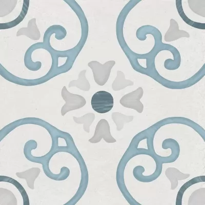 Керамогранит Sirocco Blue Dhalia 22,3x22,3