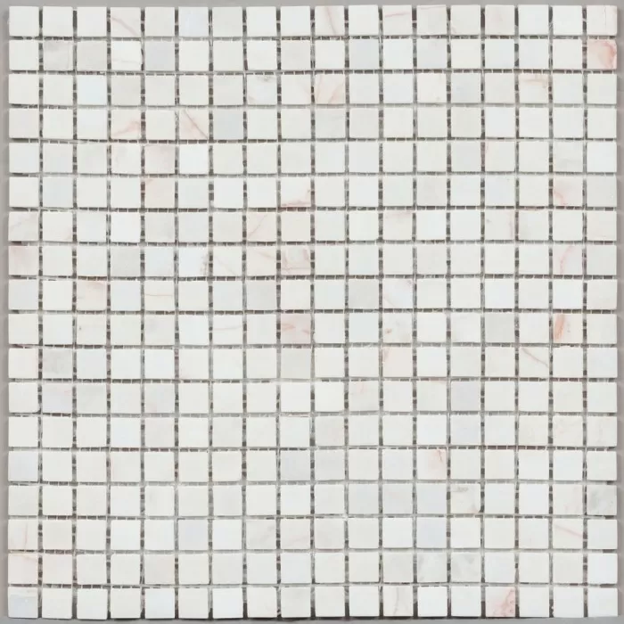 Мозаика DAO-637-15-4 Pink Porriny мрамор 1.5х1.5 30х30