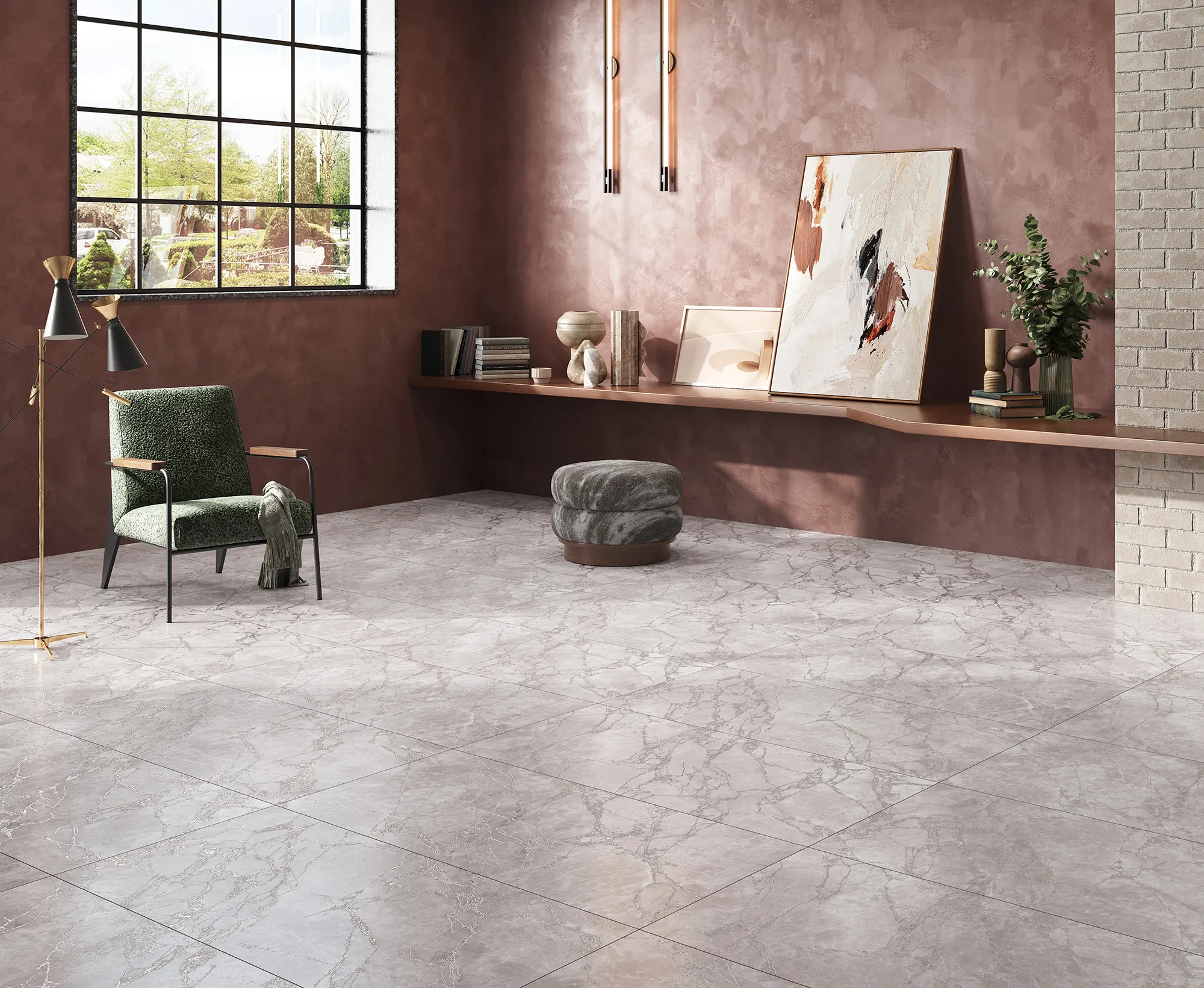 Керамогранит CR4007-A Arctic White Carving 60x120