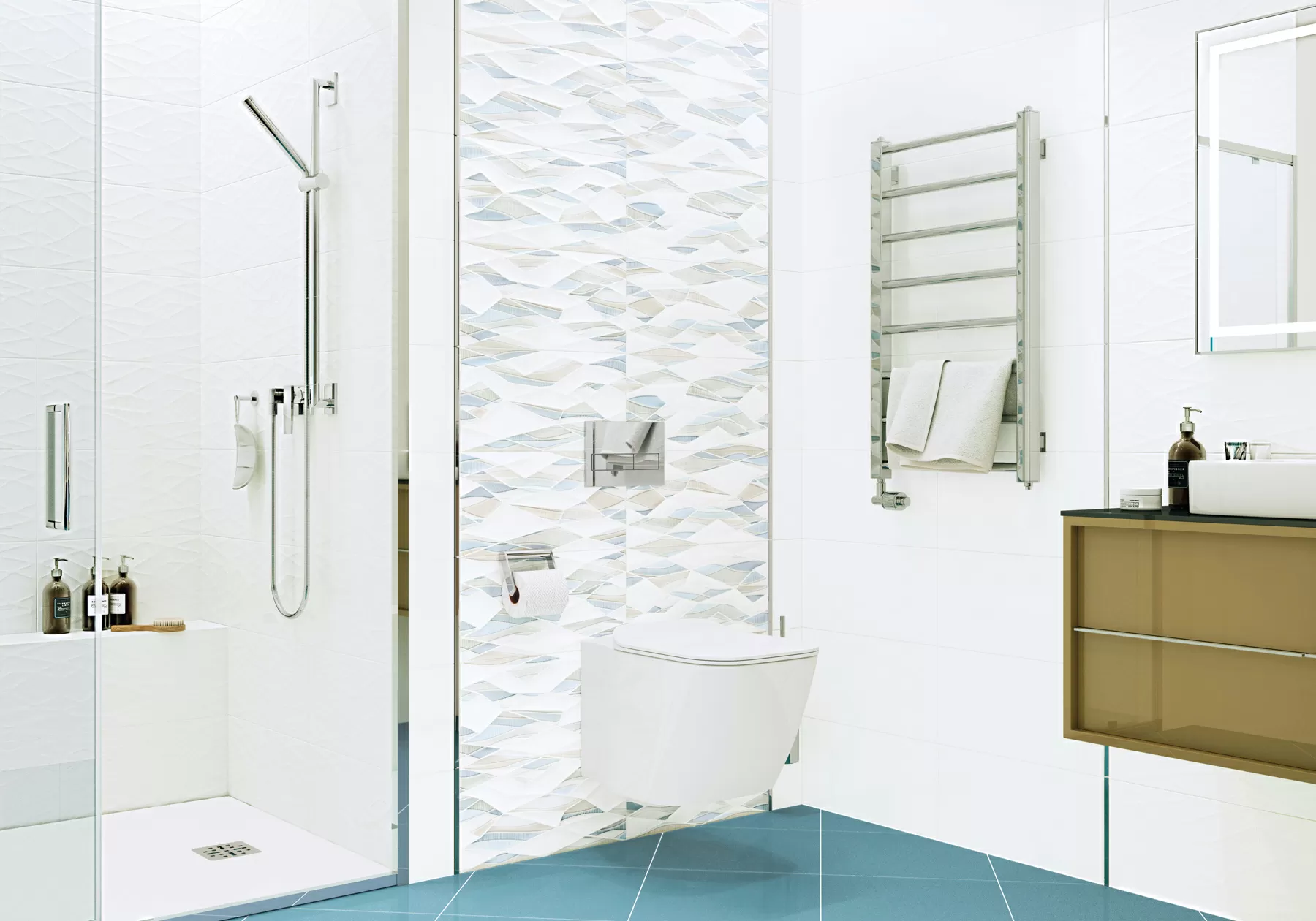 Плитка WT9MAN00 Manhattan White 249*500*85