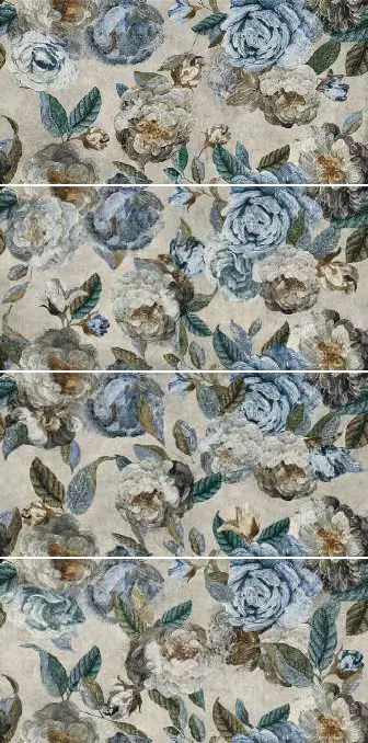 Керамогранит 133481 Alchymie Flowery Grey Nat Ret 60x120