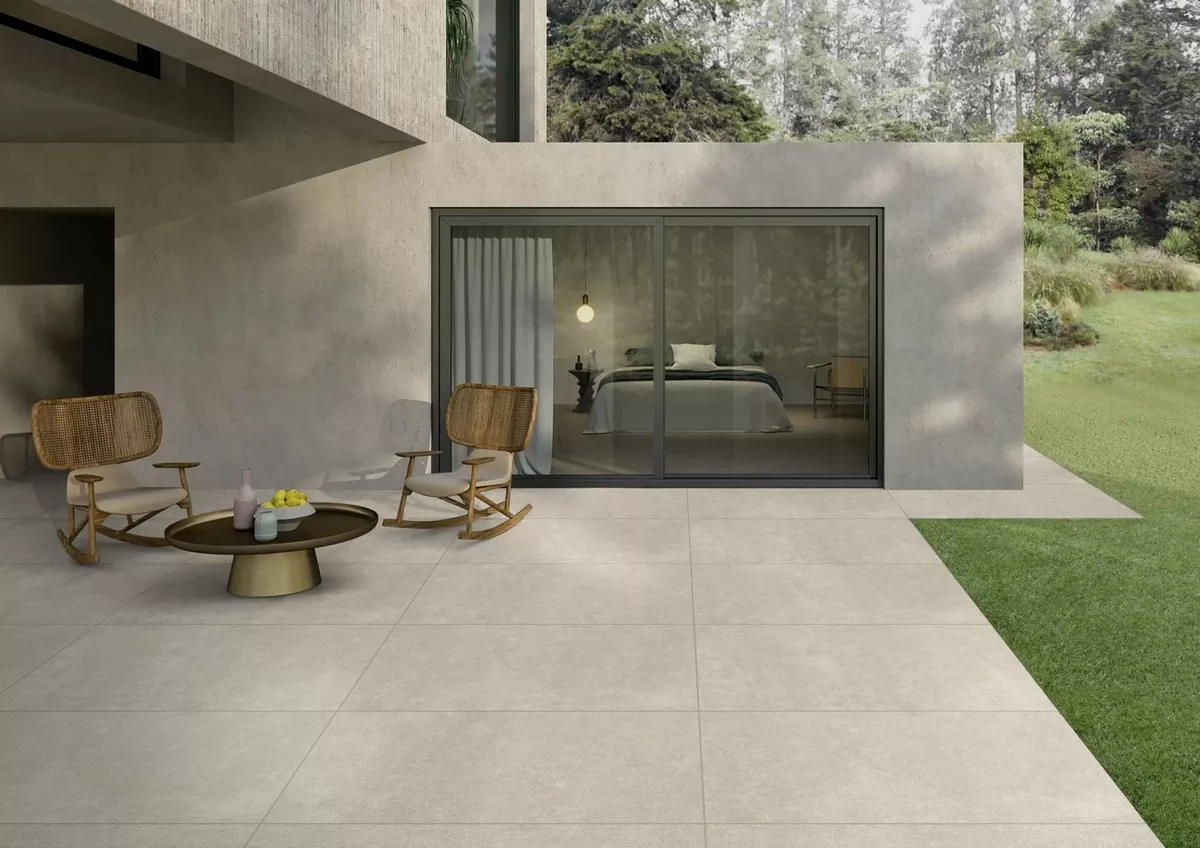 Керамогранит ENSTN5002SR116060 Quartzite White Structured R11 600x600x20