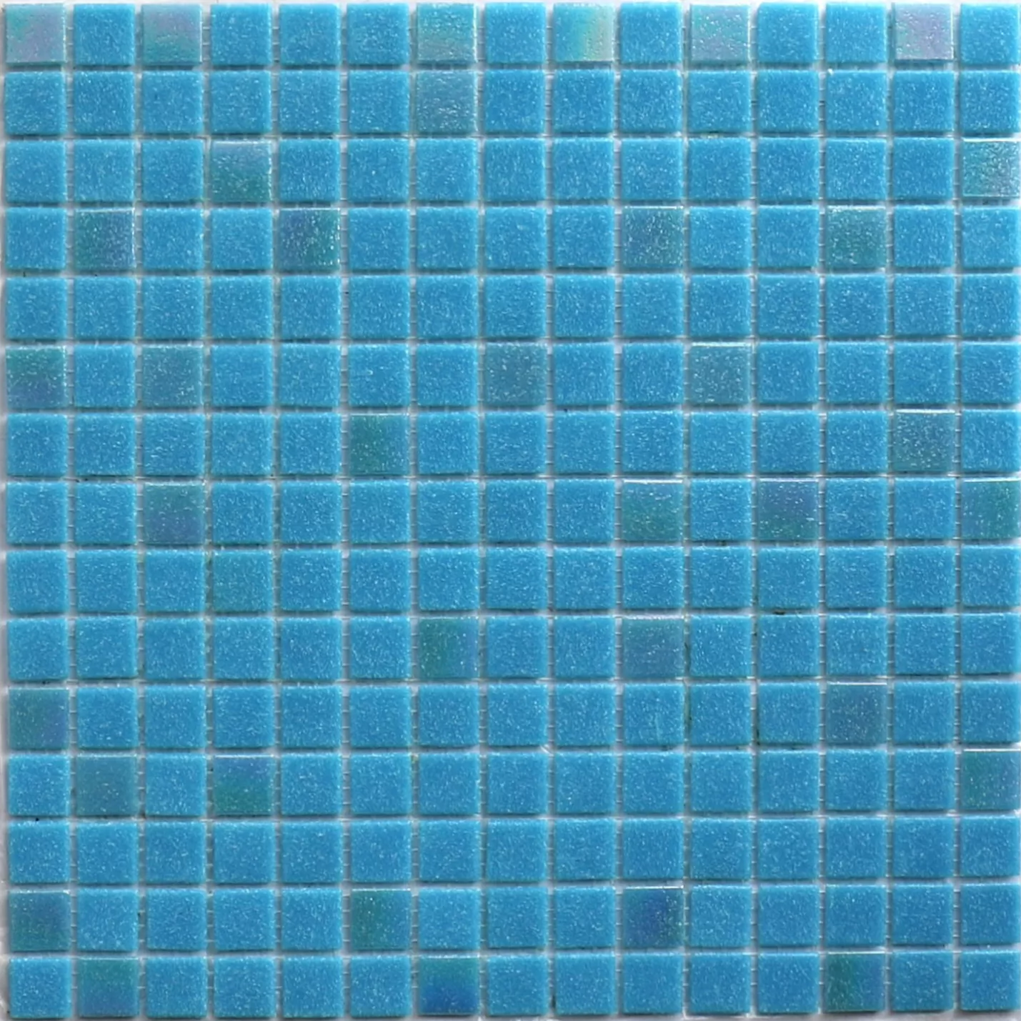 Мозаика MIX29 стекло синий (сетка) 20x20x4 327x327