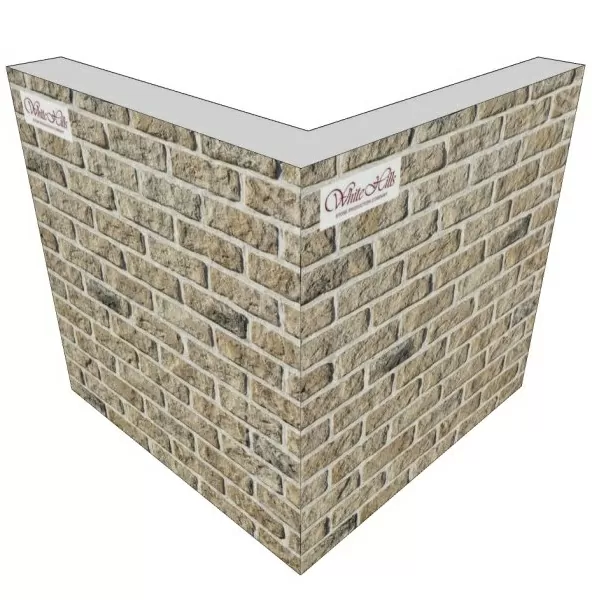 Искусственный камень 319-15 Брюгге брик Design угол 8x19x6.5