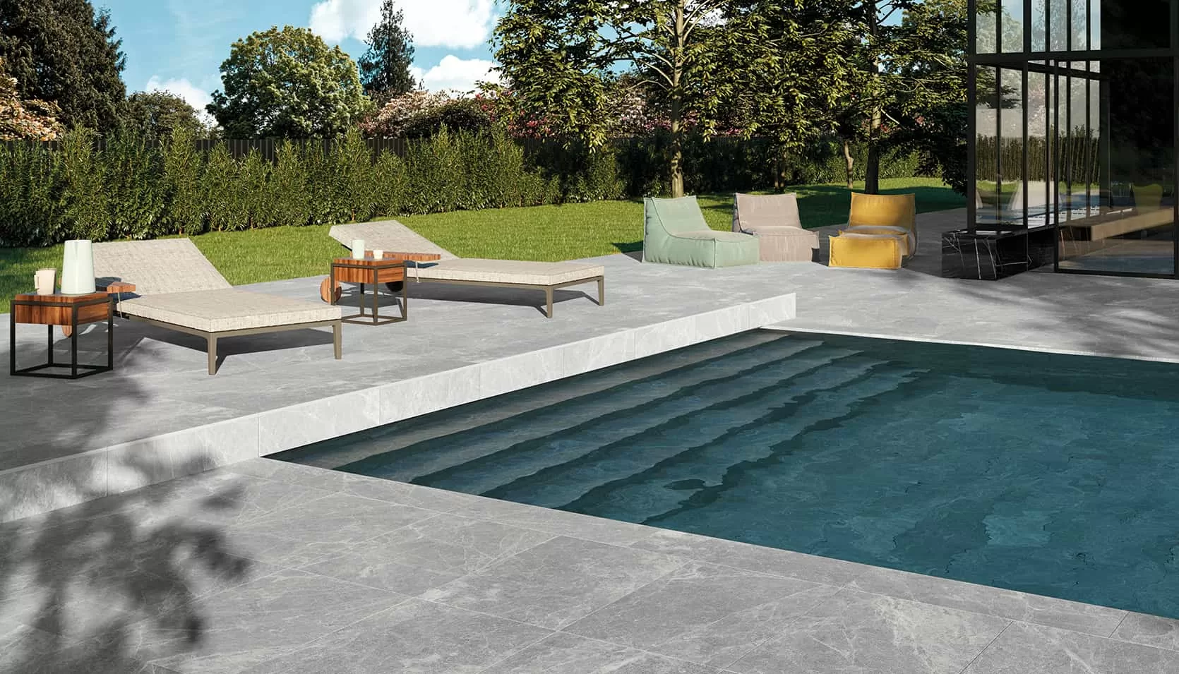 Керамогранит 184673 Fondo Ret. Amazing Grey Matt 10mm R10 59x117,5