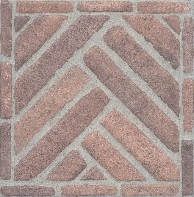 Плитка 3430 Посейдония коричневый 30.2x30.2