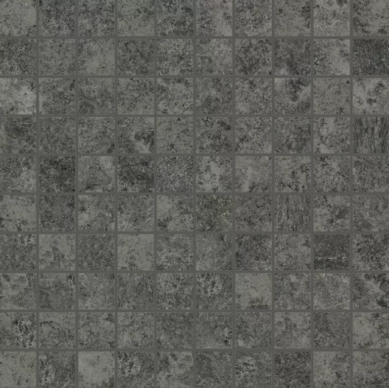 Мозаика 760923 Artifact Worked_Charcoal Mosaico 3x3 30x30
