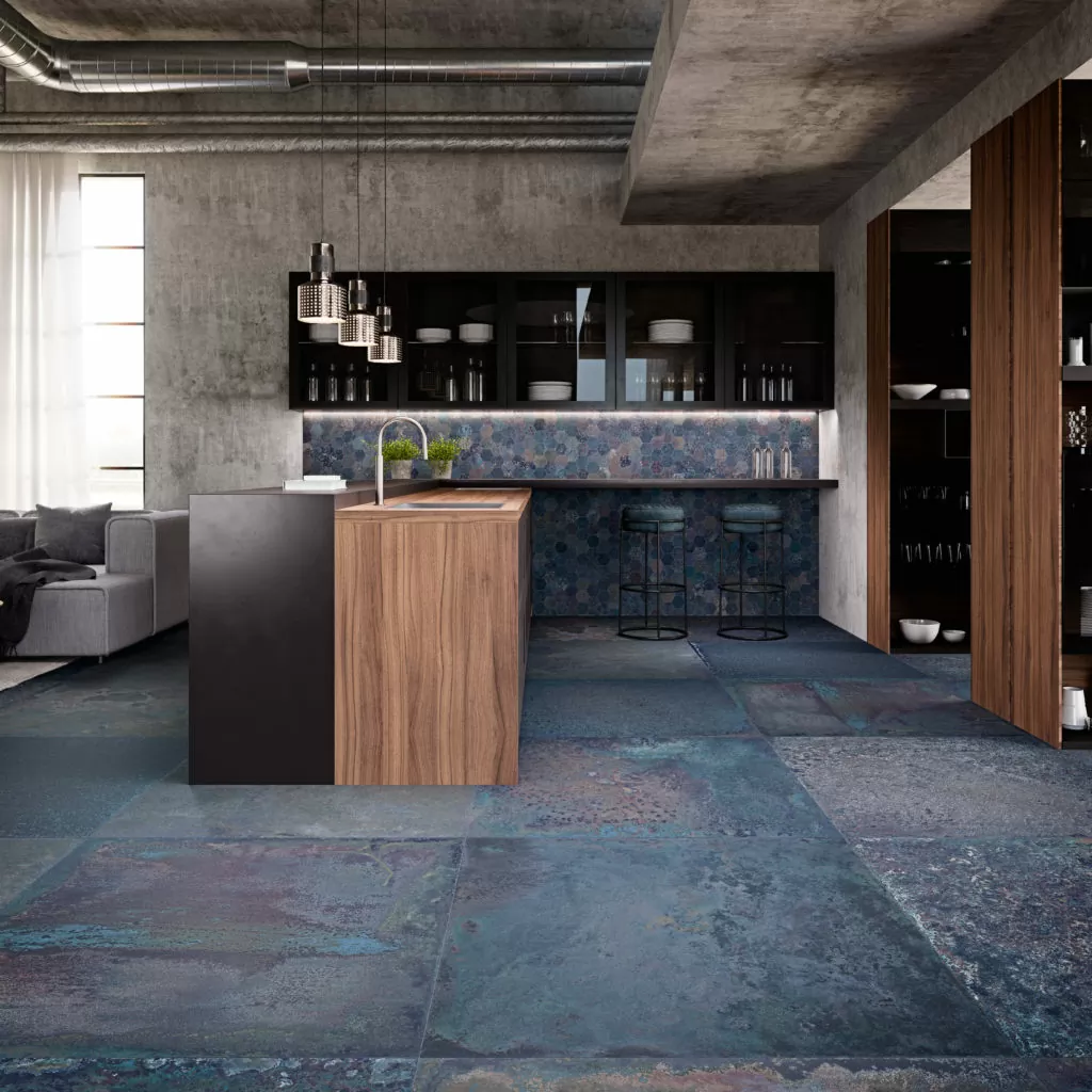 Керамогранит Corten IRON Nat. R10 49,75x99,5