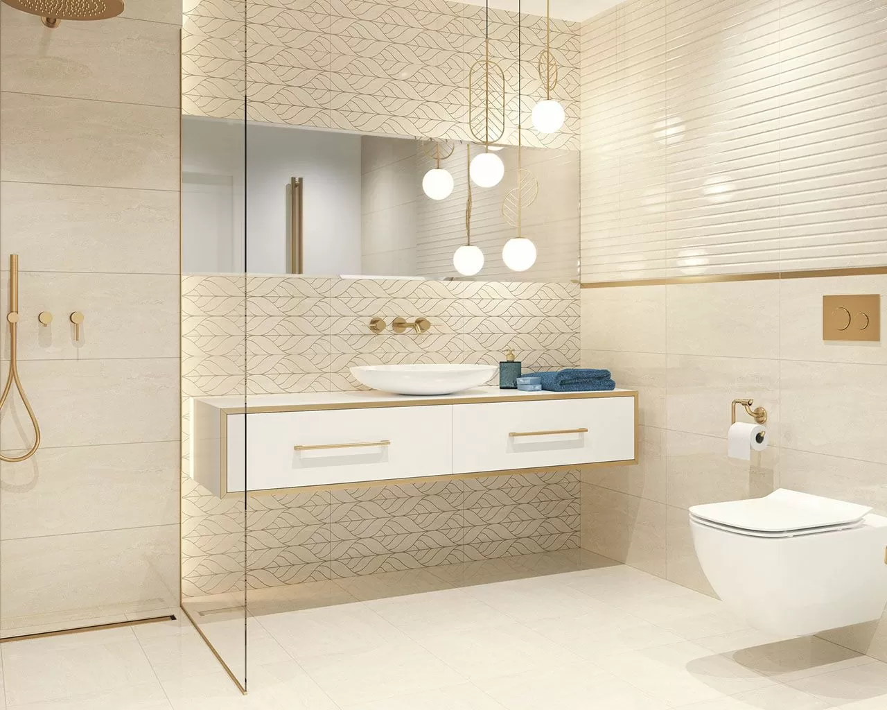 Плитка Anello Beige Inserto B 30х60