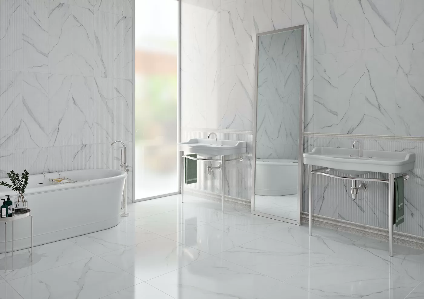 Керамогранит Marbleous Silk White 75х75
