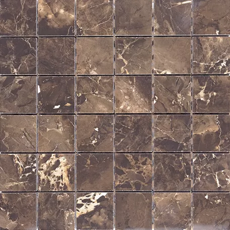 Мозаика Mosaic Copper Slab black 300x300