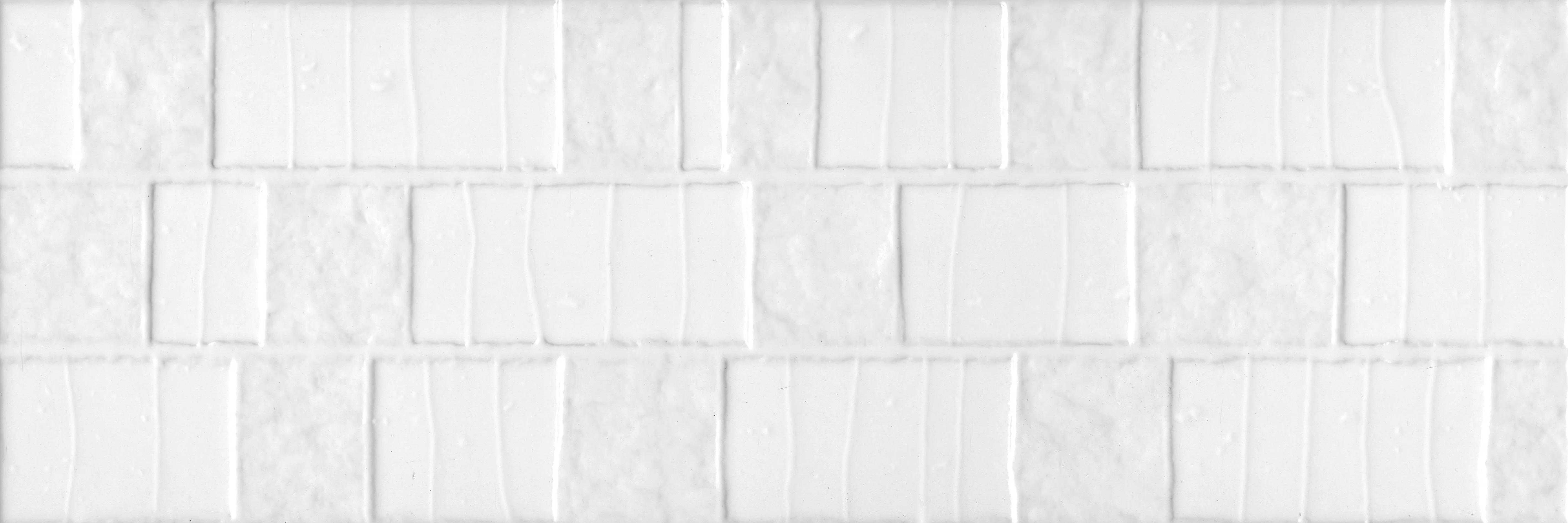 Плитка 60170 Бьянка белый глянцевый антик 20x60x0.9