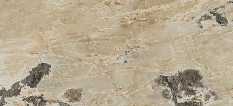 Керамогранит 766032 Onyx&More Golden Blend Glossy 6mm 120x280