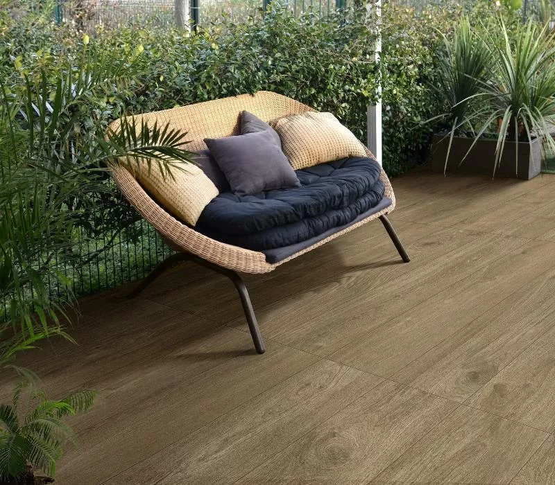 Керамогранит R9SY Ossimori Chevron Marrone Extra Matt 11x54
