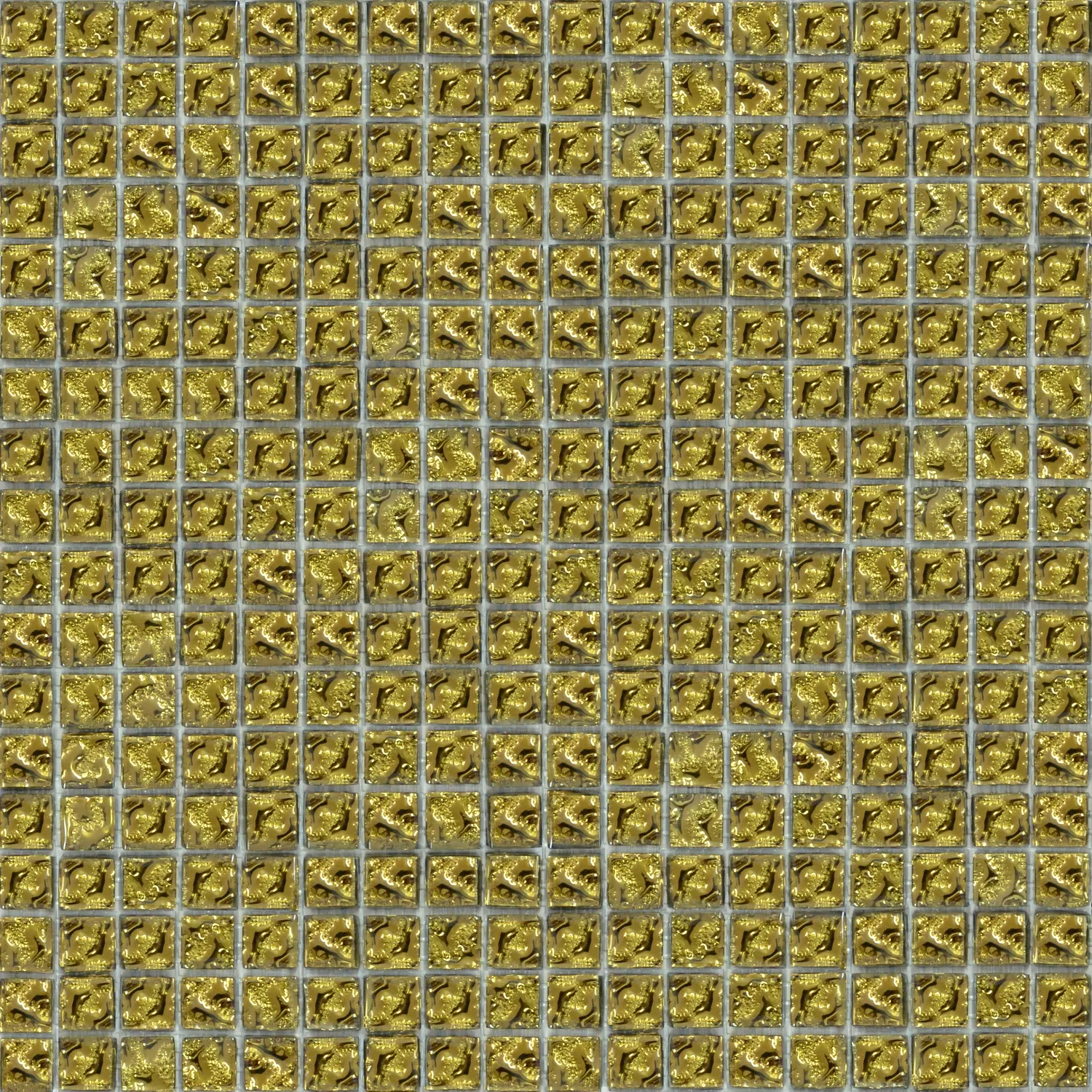 Мозаика № 636 моно золото (1.5x1.5) 30x30