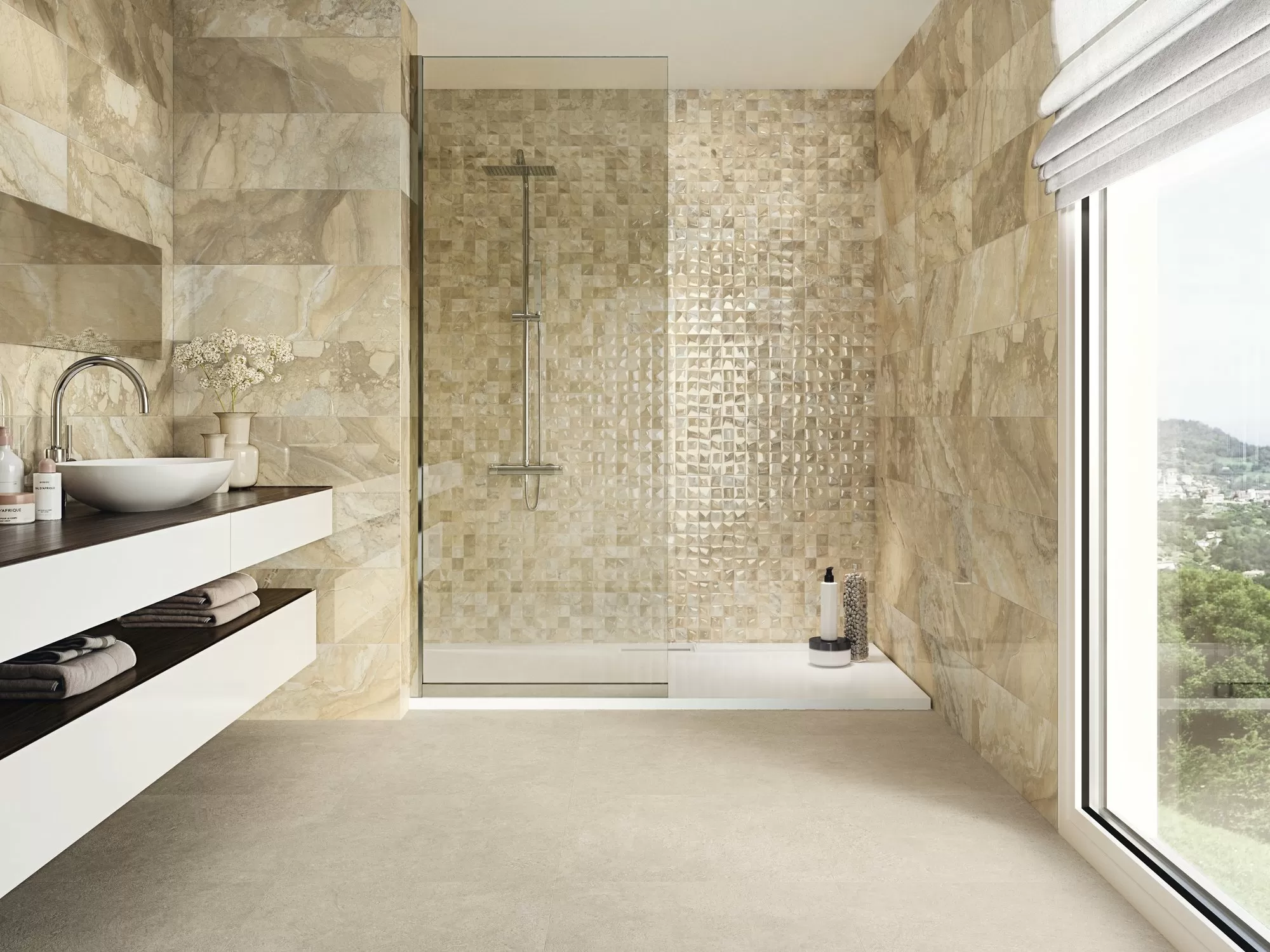 Керамогранит A037059 Roseton Noor Cream 60x60