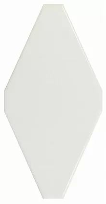 Плитка C RL BIANCO Capitonne Rombo Liscio Bianco 10x20