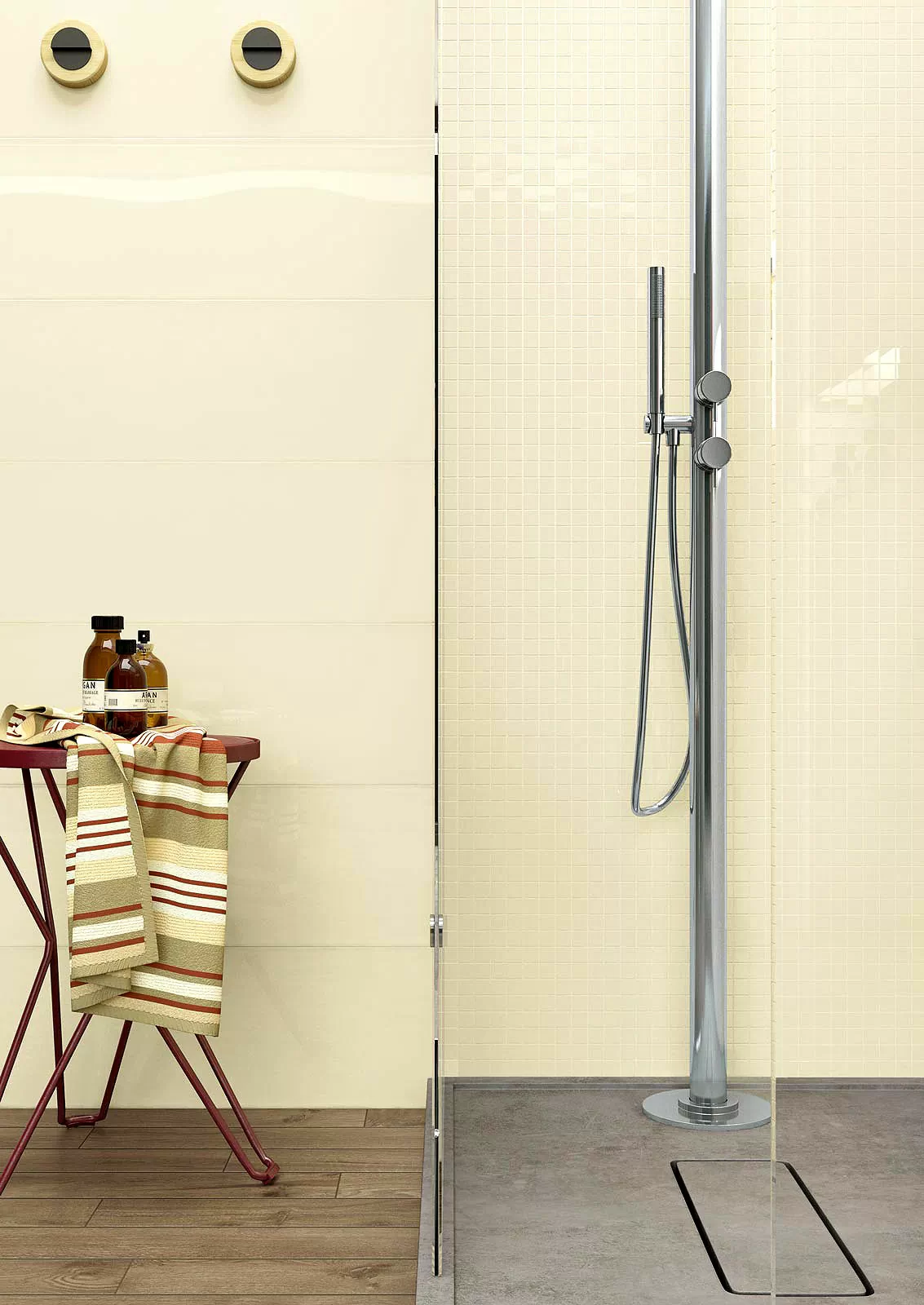 Плитка R4YN Frame Decoro Cream 25*76