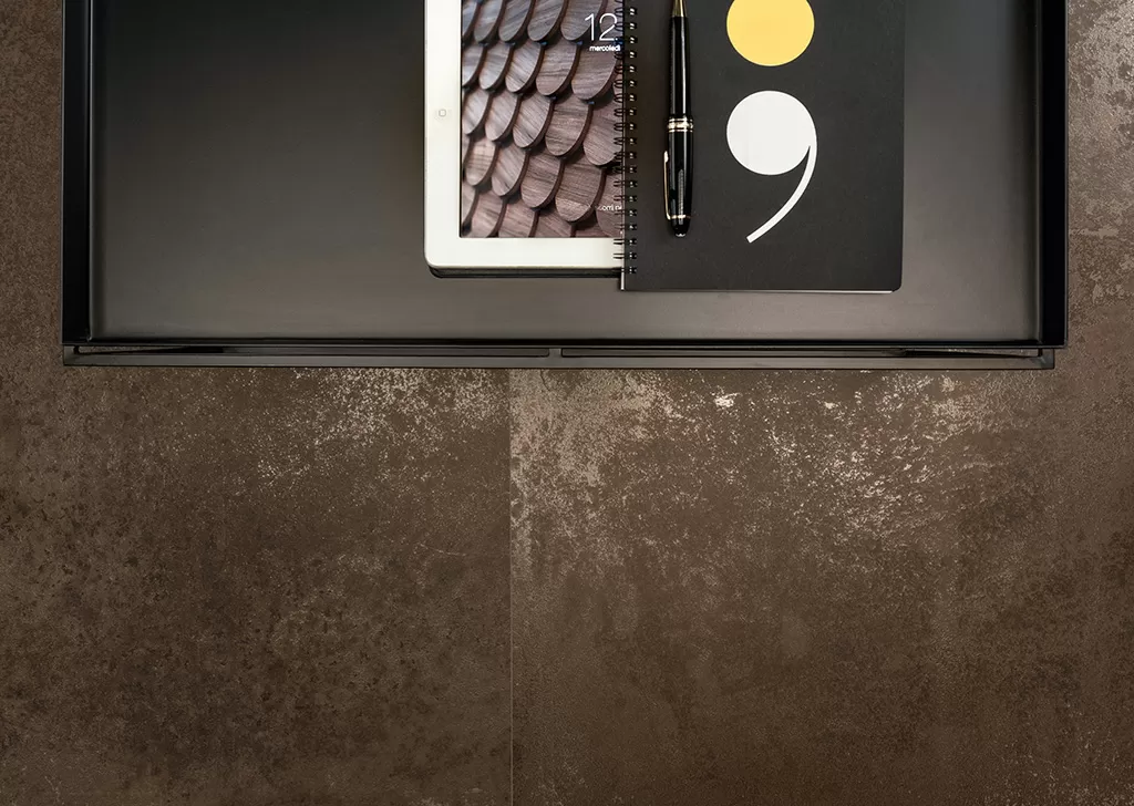 Керамогранит UMT6S300500 Ultra Brown Zinc Soft 6mm 150x300