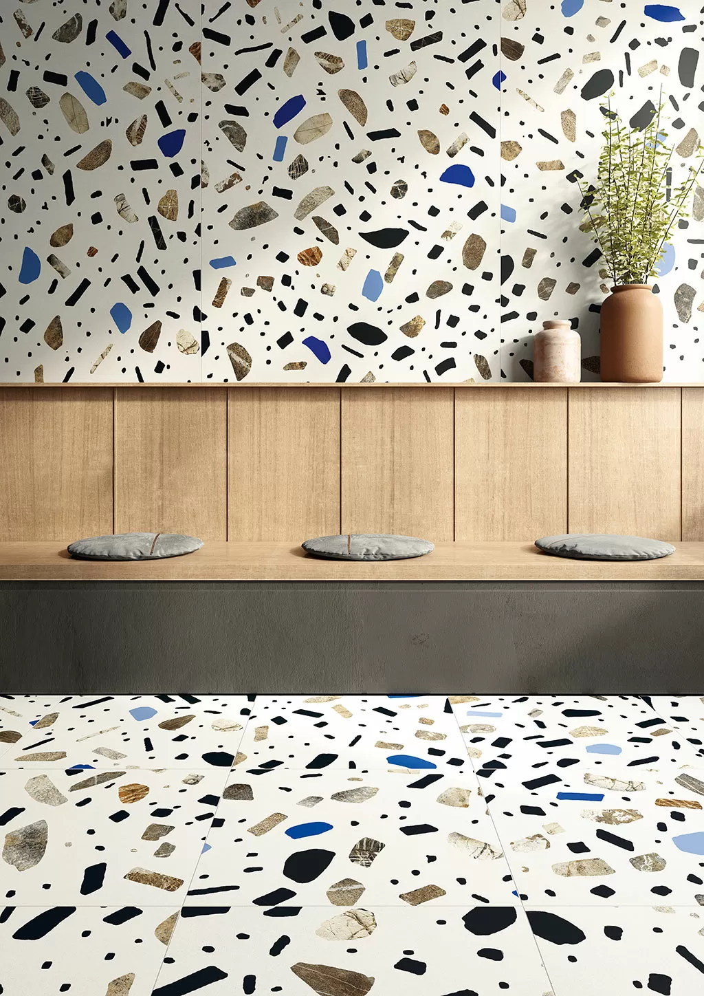 Керамогранит GHX600R GHIAIA MAXI GRAFITE matt 60x60