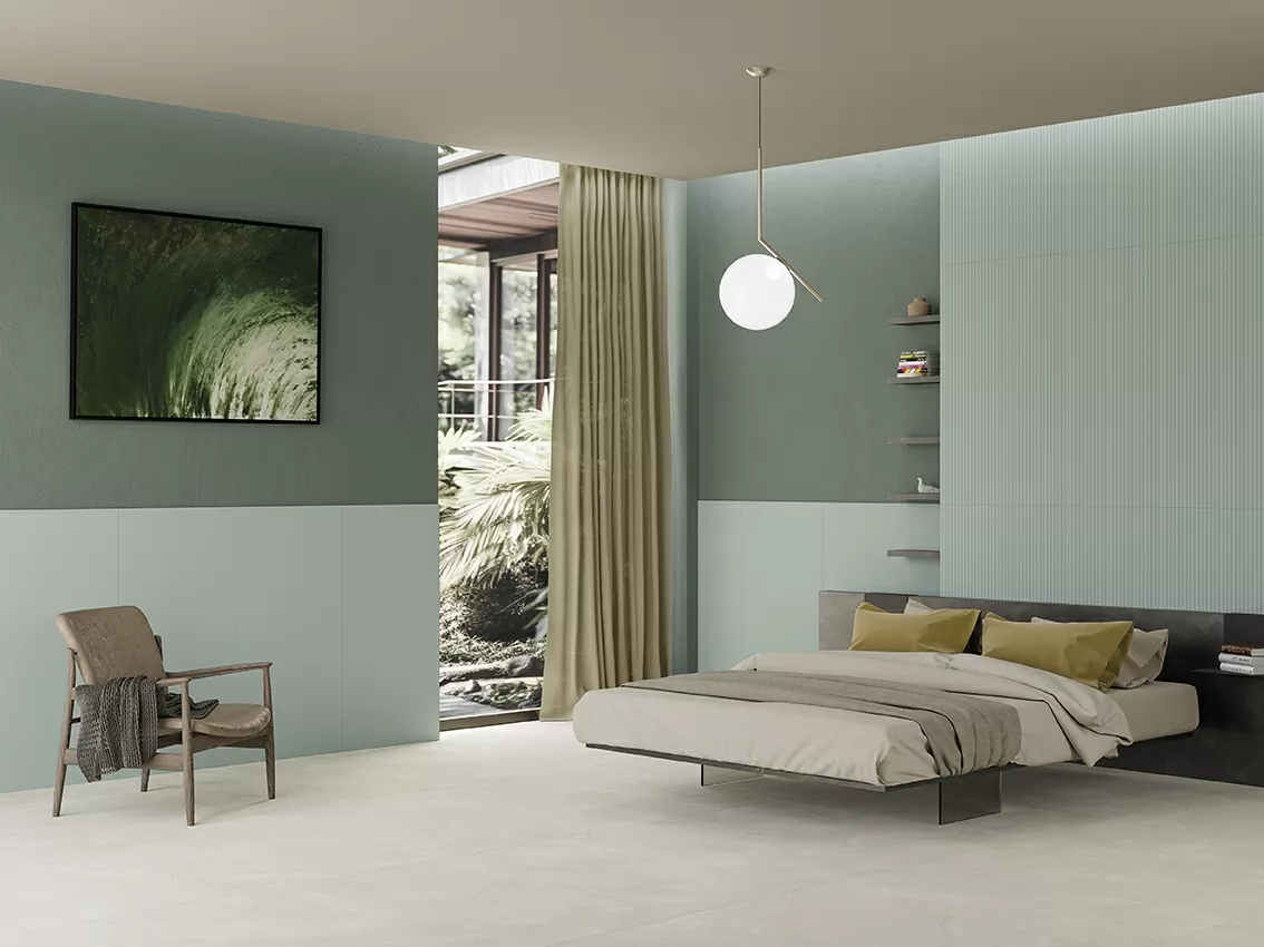 Керамогранит RPL147 Anni 70 Fondo Bianco Rett 60x120