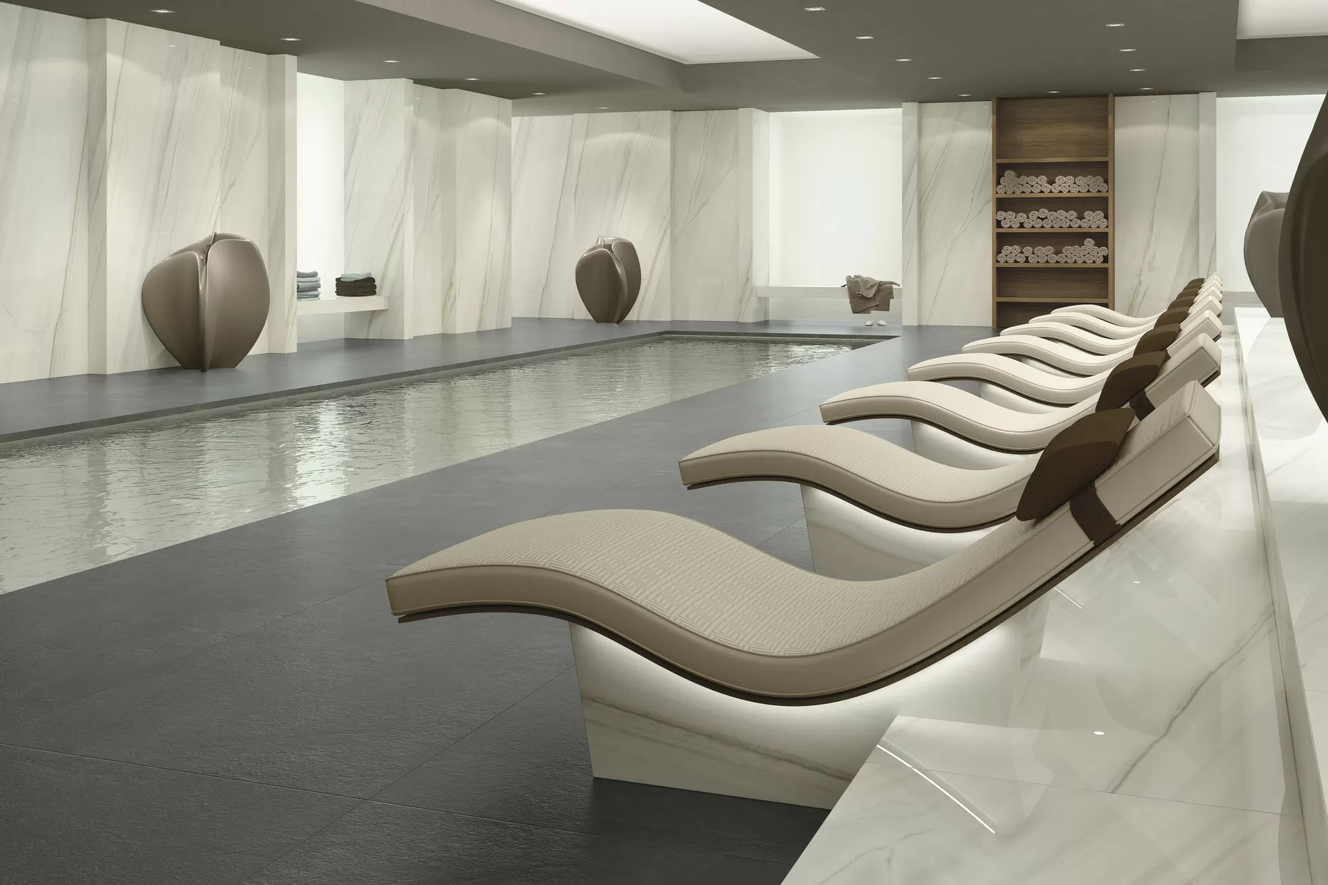 Керамогранит P315652MF6 Marmi Crema Avorio Naturale 150x300