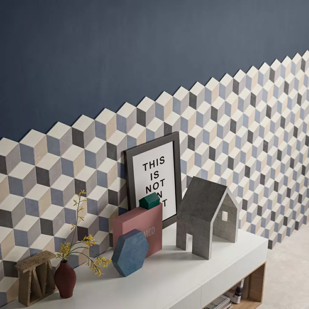 Мозаика EHWP Totalook Mosaico Sequenza Bianco Naturale 30x30