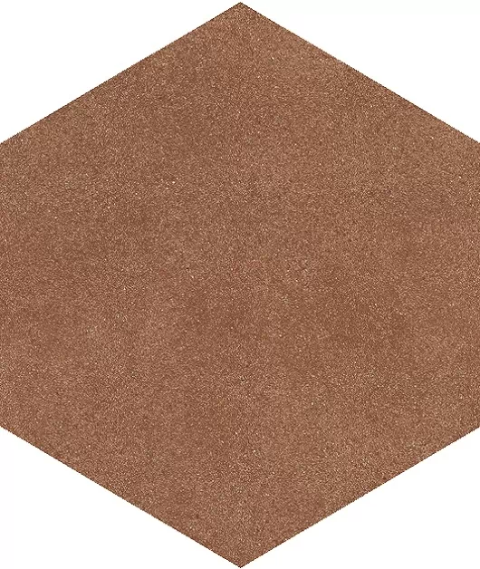 Керамогранит 781813 Sensi Terre Mattone Grana Grip Esagono 22x20