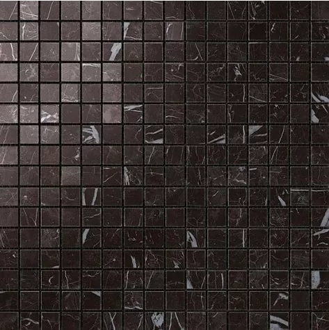 Мозаика AS3U Marvel Nero Marquina Mosaico Lappato 30x30