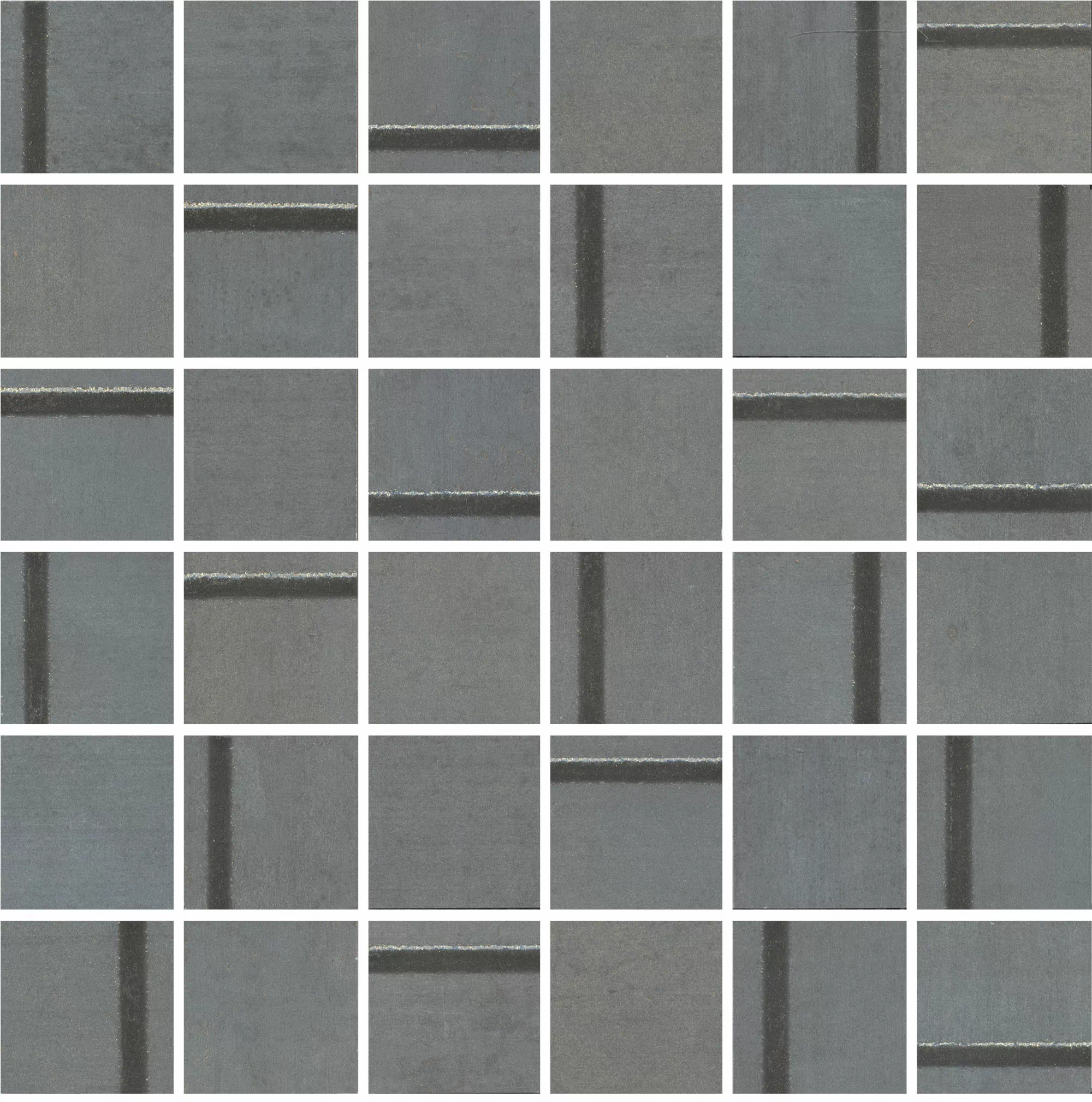 Мозаика MM13131 Декор Гварди 1 мозаичный синий матовый обрезной 30x30x0,9