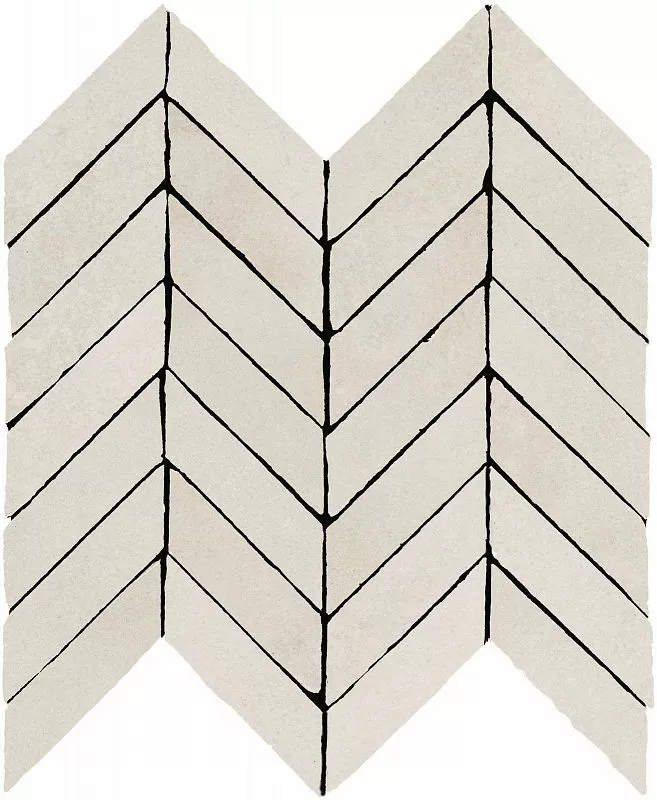 Мозаика M3SA Alchimia Mosaico Spina Greige 30x37