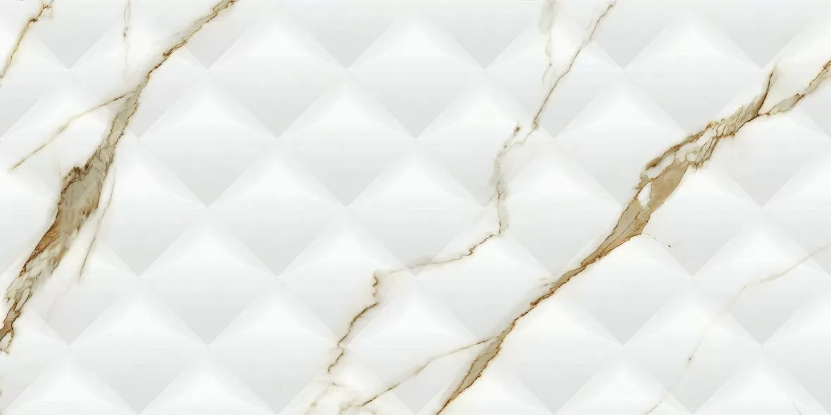 Плитка LE63063A-F50 Bianco Carrara Oro Monticulo Rectificado 30х60
