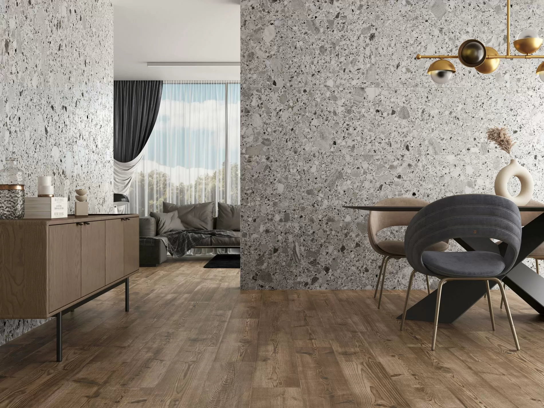 Керамогранит Pietra Gre Di Bianco 60x60