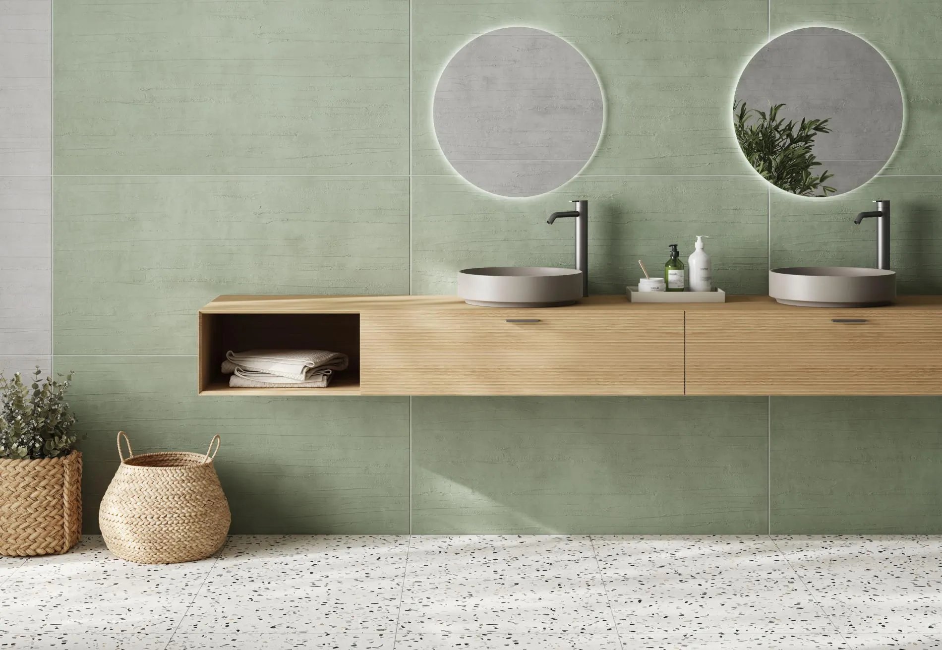 Керамогранит 017.840.0942.14634 Terrazzo Sagio 60x60