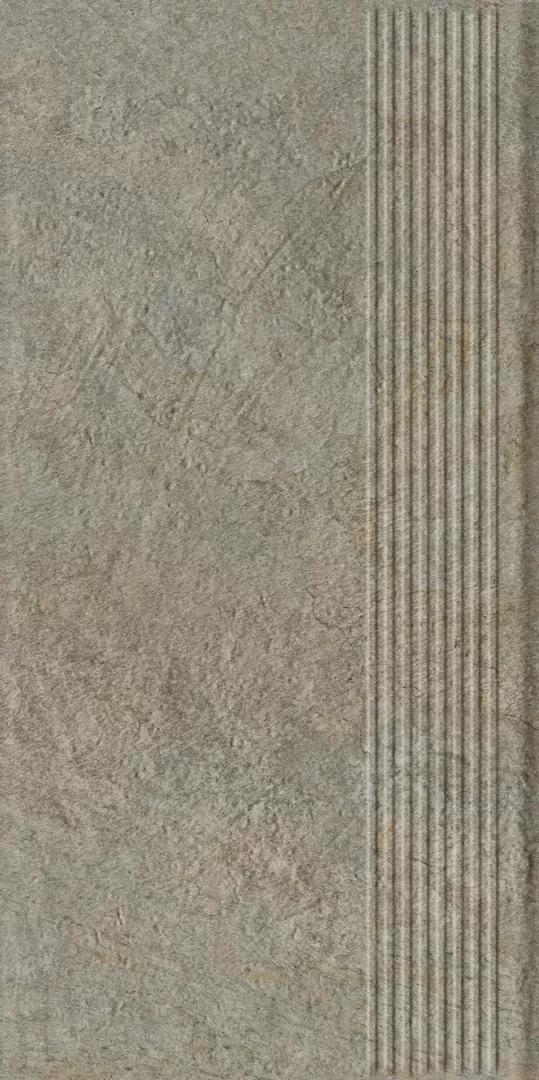 Клинкерная плитка Eremite Taupe Stopnica Prosta Struktura Mat 30x60