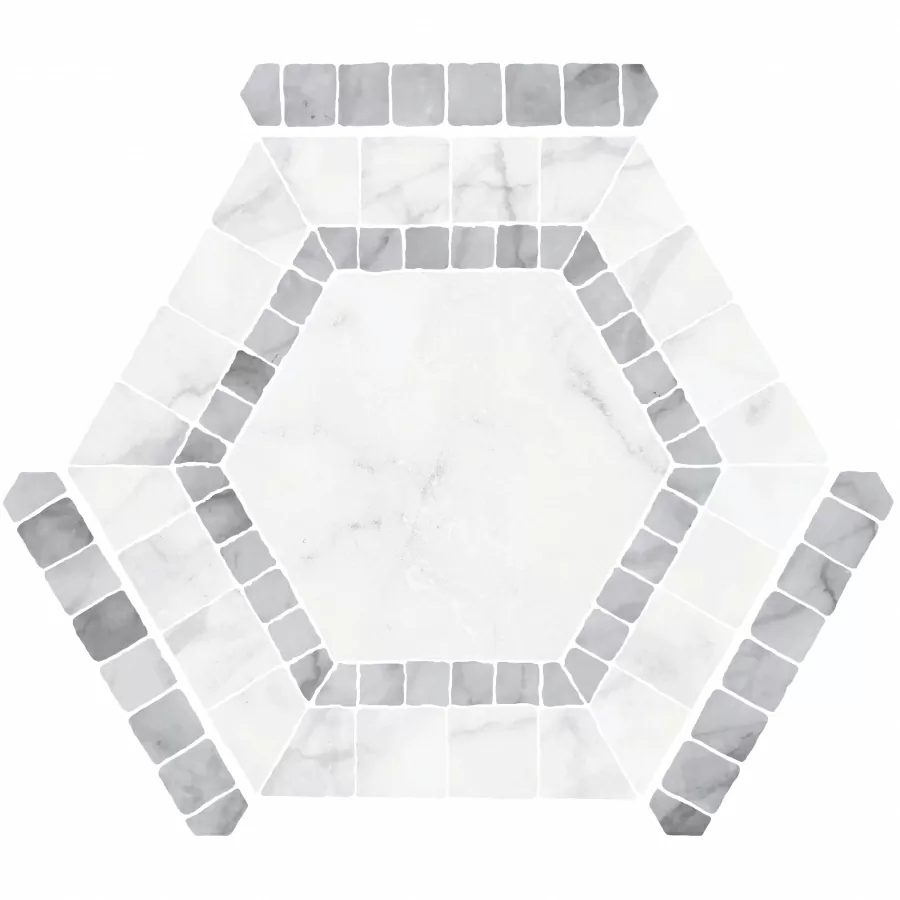 Керамогранит Ibiza White 22x25