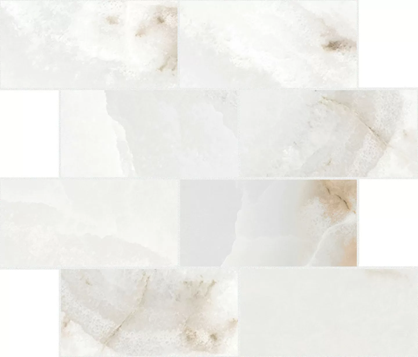 Мозаика 770277 Reves De Rex Perle Muretto Sfalsato Mat 6mm 7.5x15 30x30
