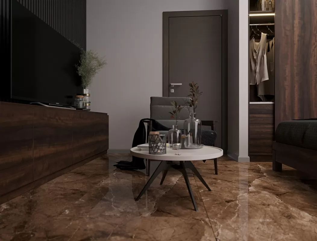 Керамогранит 8022 Arizona Choco Polished 80*160