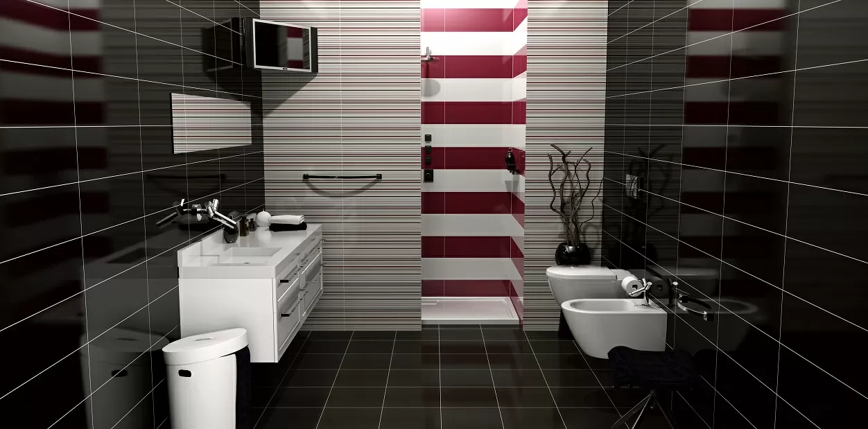 Плитка DIAMOND DRAW CHERRY GOLD 20x60
