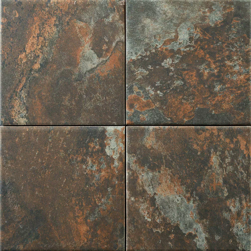 Керамогранит Origin Slate Way Brown matt 15x15