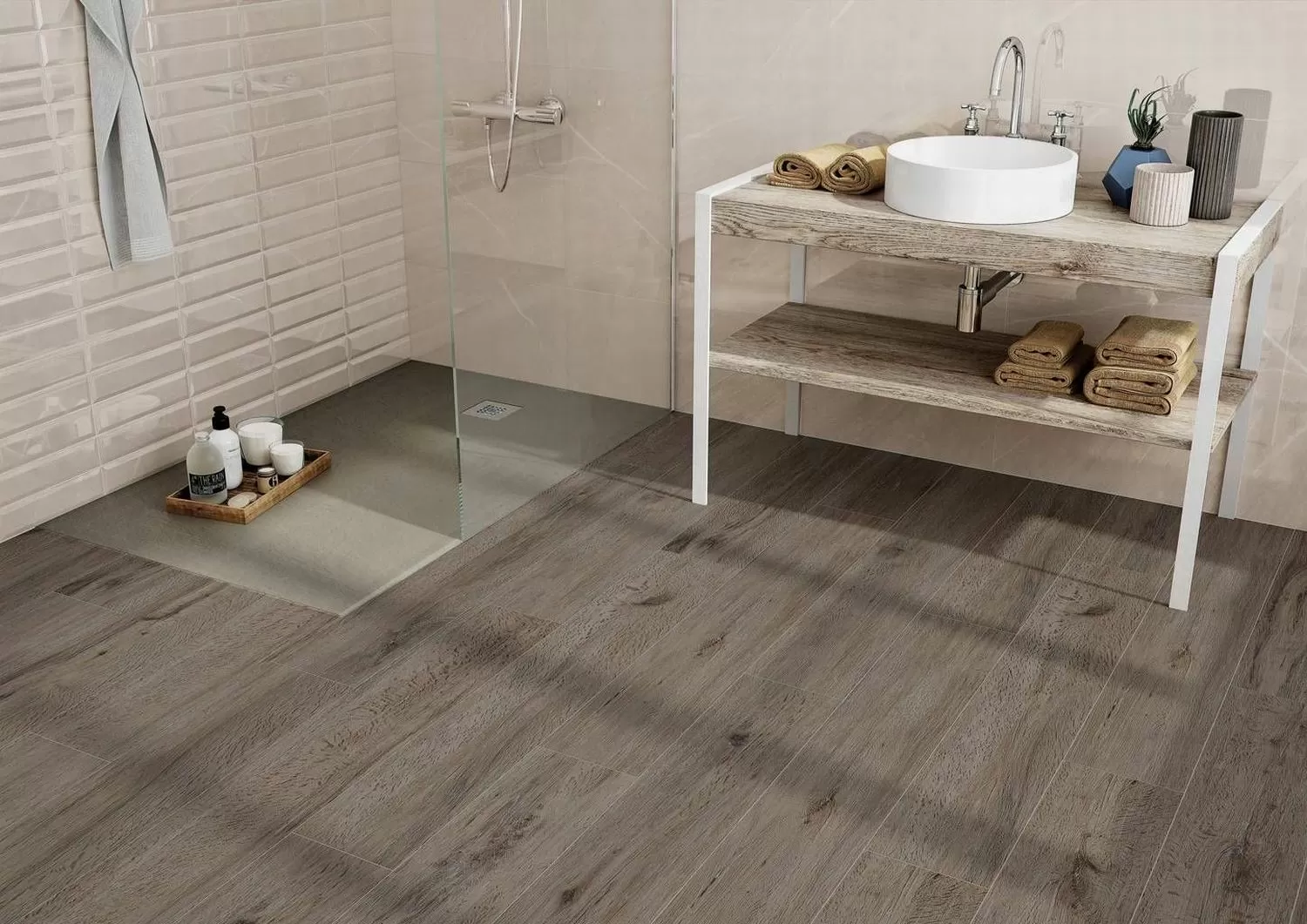 Керамогранит Hampton Almond 20x120