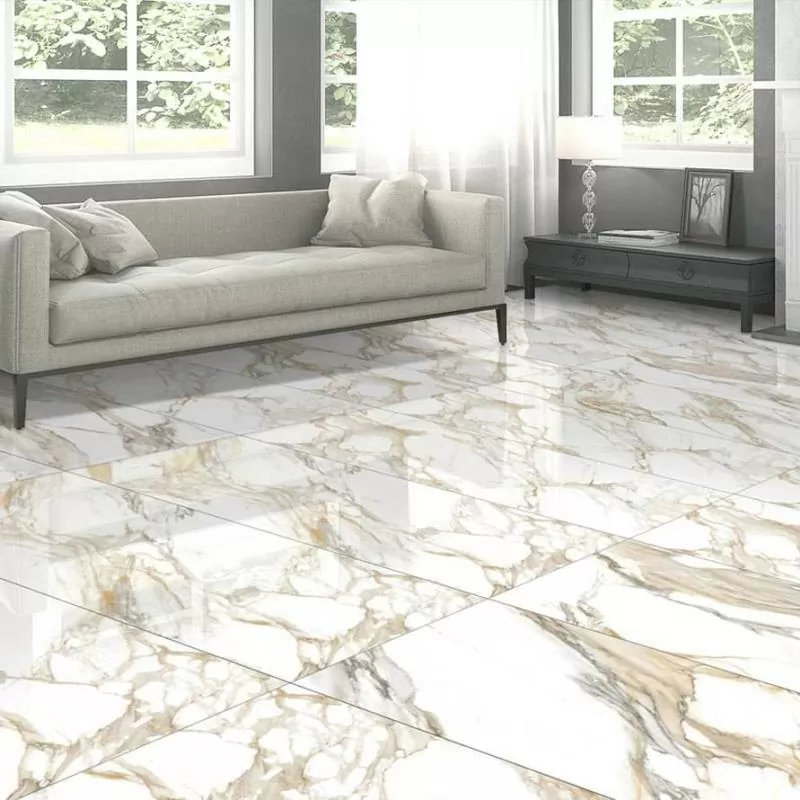 Керамогранит Calacatta White Glossy 60x120